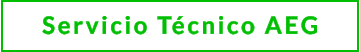 Servicio T�cnico AEG